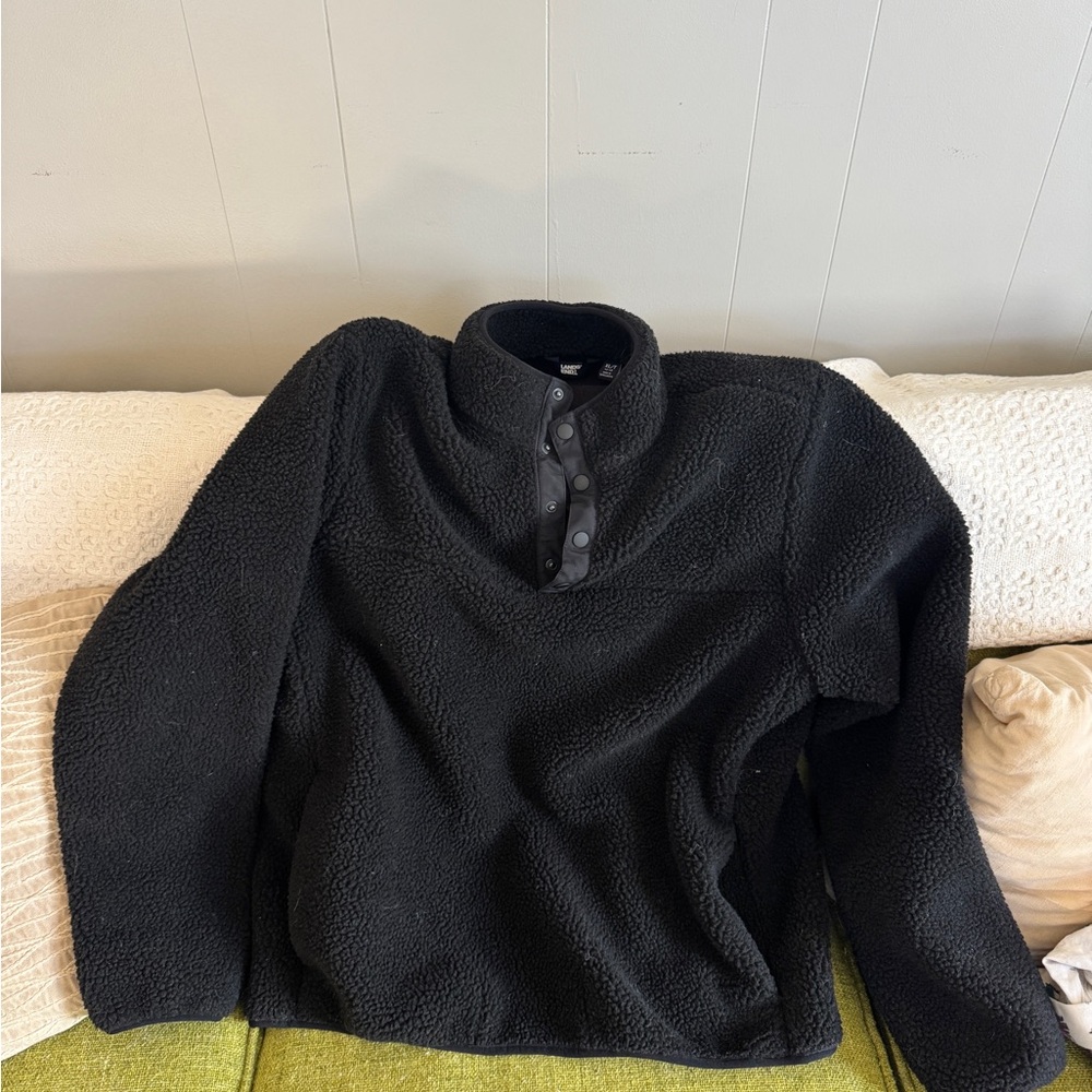 Lands' End Black Fleece Jacket